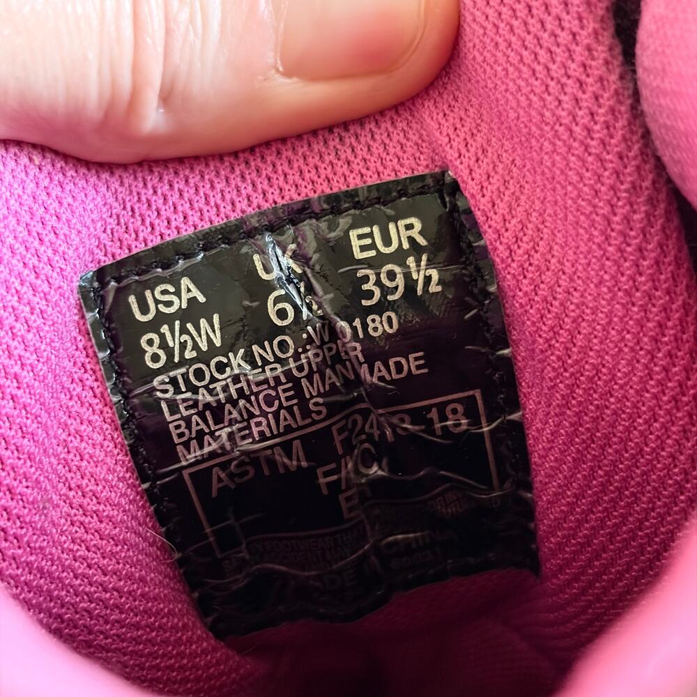 Wolverine Piper Waterproof Leather‎ Steel Toe Women's 8.5 Work Boots Brown Pink - Picture 8 of 9